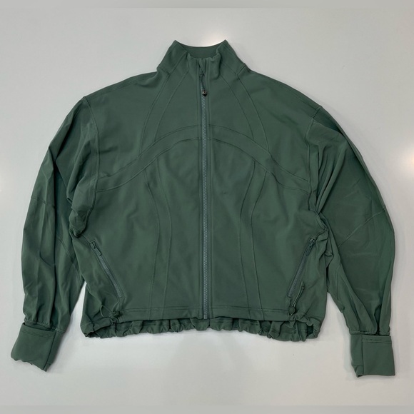 NWOT never worn lululemon define relaxed fit jacket grey eucalyptus sz 0 - Picture 4 of 16